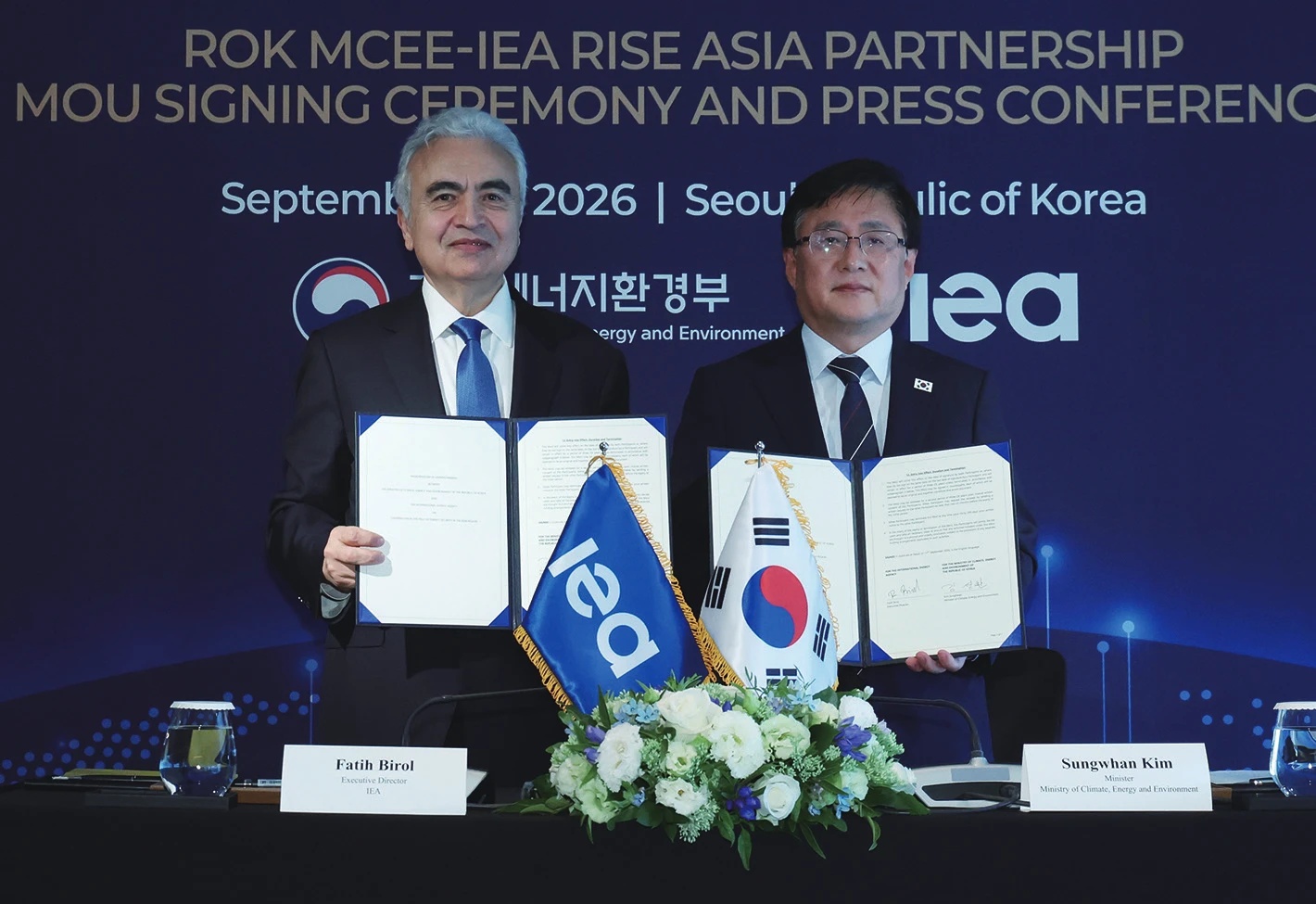 Korea, IEA Expand Energy Security Cooperation in Asia - Photo News